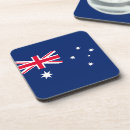 Suche nach flagge von australien untersetzer Aussie