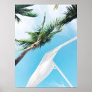 Recherche de palmiers verts posters Ciel bleu