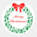 Recherche de composition autocollants Joyeux noël