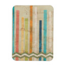 Recherche de formes abstraites magnets Lignes