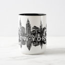Recherche de new york skyline tasses Bâtiments