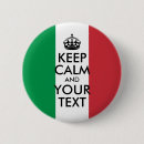 Recherche de rouge et vert badges Italien