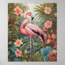 Recherche de flamingo posters Jungle