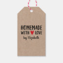 Recherche de faits sur commande étiquettes cadeau Fait maison avec amour