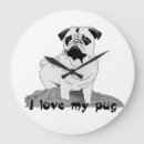 Suche nach mops wanduhren Tiere