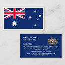 Recherche de l australie cartes visite Drapeau australien