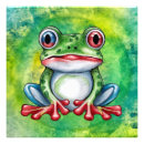 Recherche de grenouille mignonne posters Nature