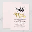 Suche nach mrs und mrs einladungen Typografie