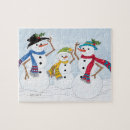 Recherche de bonhommes de neige puzzles Pour tous