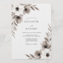 Recherche de sépia invitations Aquarelle