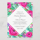 Recherche de fuchsia mariage invitations Moderne