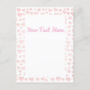 Recherche de coeur rose cartes postales Valentines