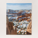 Recherche de bryce canyon puzzles Neige