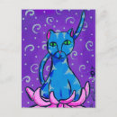 Recherche de chat bleu cartes postales Tabby