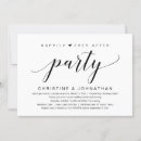 Recherche de fuite invitations Noir et blanc