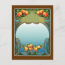 Recherche de pommes et poires cartes postales De