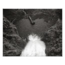Recherche de cascade noire posters Noir et blanc