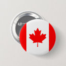 Recherche de drapeau canadien badges Voyage