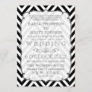 Suche nach schwarzweiss hochzeits einladungen Streifen