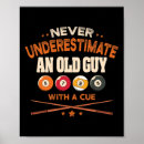 Recherche de joueur de billard posters Drôle