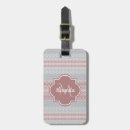 Recherche de gris et rose bagages étiquettes Nom