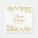 Recherche de vintage floral serviettes Rustique