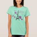 Suche nach rosa eiffelturm tshirts Reise