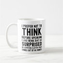 Recherche de café avant de parler tasses Humour
