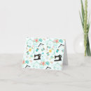 Recherche de couturiers vœux cartes Machine à coudre vintage