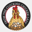 Recherche de dessin poule autocollants Poulet