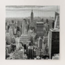 Recherche de new york noir et blanc puzzles Ville