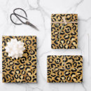 Recherche de peau de léopard papier cadeau Jungle