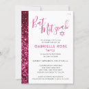 Recherche de rose noir bar bat mitzvah invitations Moderne
