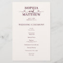 Suche nach hochzeitsprogramm Minimalistisch