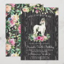 Recherche de cheval rustique invitations Aquarelle