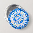 Recherche de mandalas badges Bleu