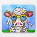 Recherche de vache tapis souris Portrait