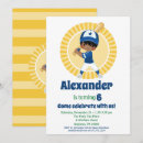 Recherche de joueur de baseball invitations Boy