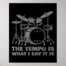 Suche nach der trommel poster Set