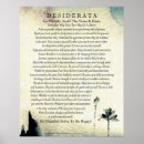 Suche nach desiderata poster Inspirierend