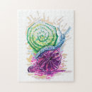 Suche nach schnecke puzzle Bunt