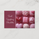 Recherche de forme de coeur cartes visite Rose