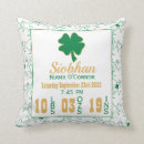 Recherche de faire part de enfant coussins Vert