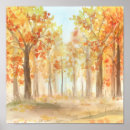 Suche nach orange blätter poster Bäume