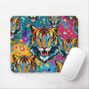 Recherche de tigres tapis souris Prédateur