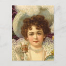 Recherche de boisson vintage cartes postales Femme