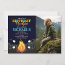 Recherche de le feu de camp invitations Boy