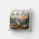 Recherche de le feu de camp coussins Été