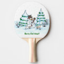Recherche de joyeux noël raquettes ping pong Bonhomme