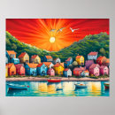 Suche nach rotes boot poster Meer